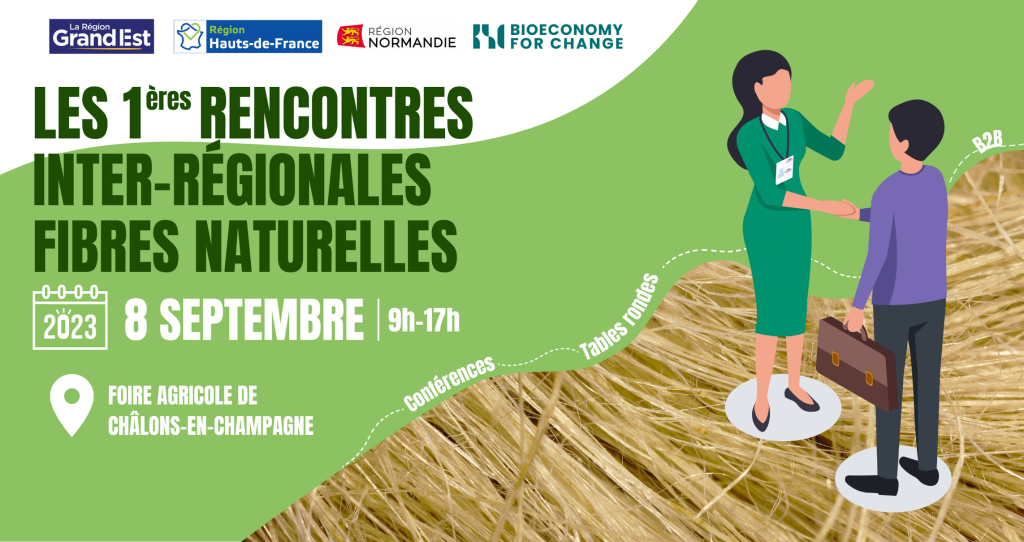 Bannière des 1ère rencontres inter-régionales fibres naturelles